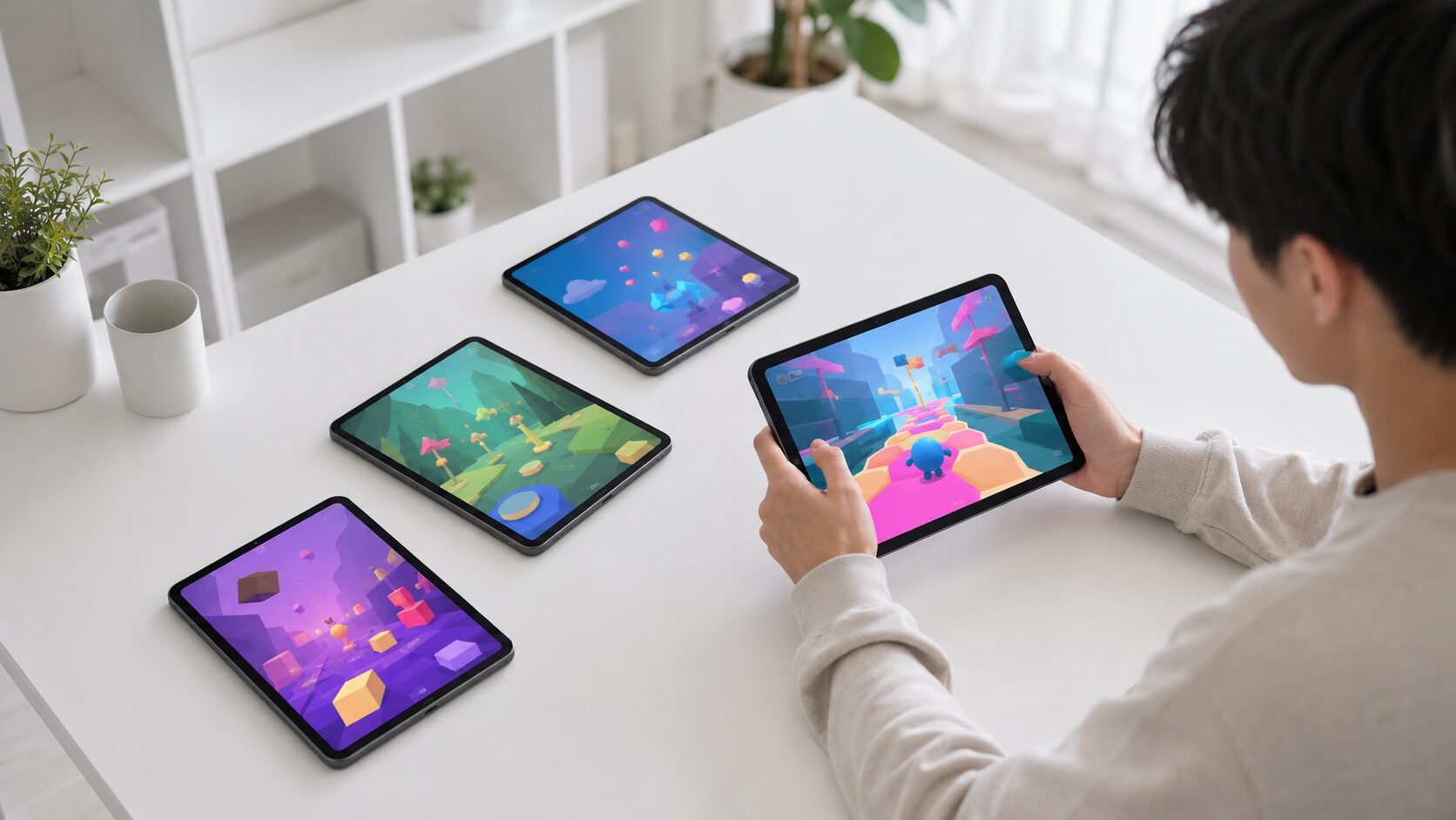 ブロスタ用iPadを比較して選ぶイメージ