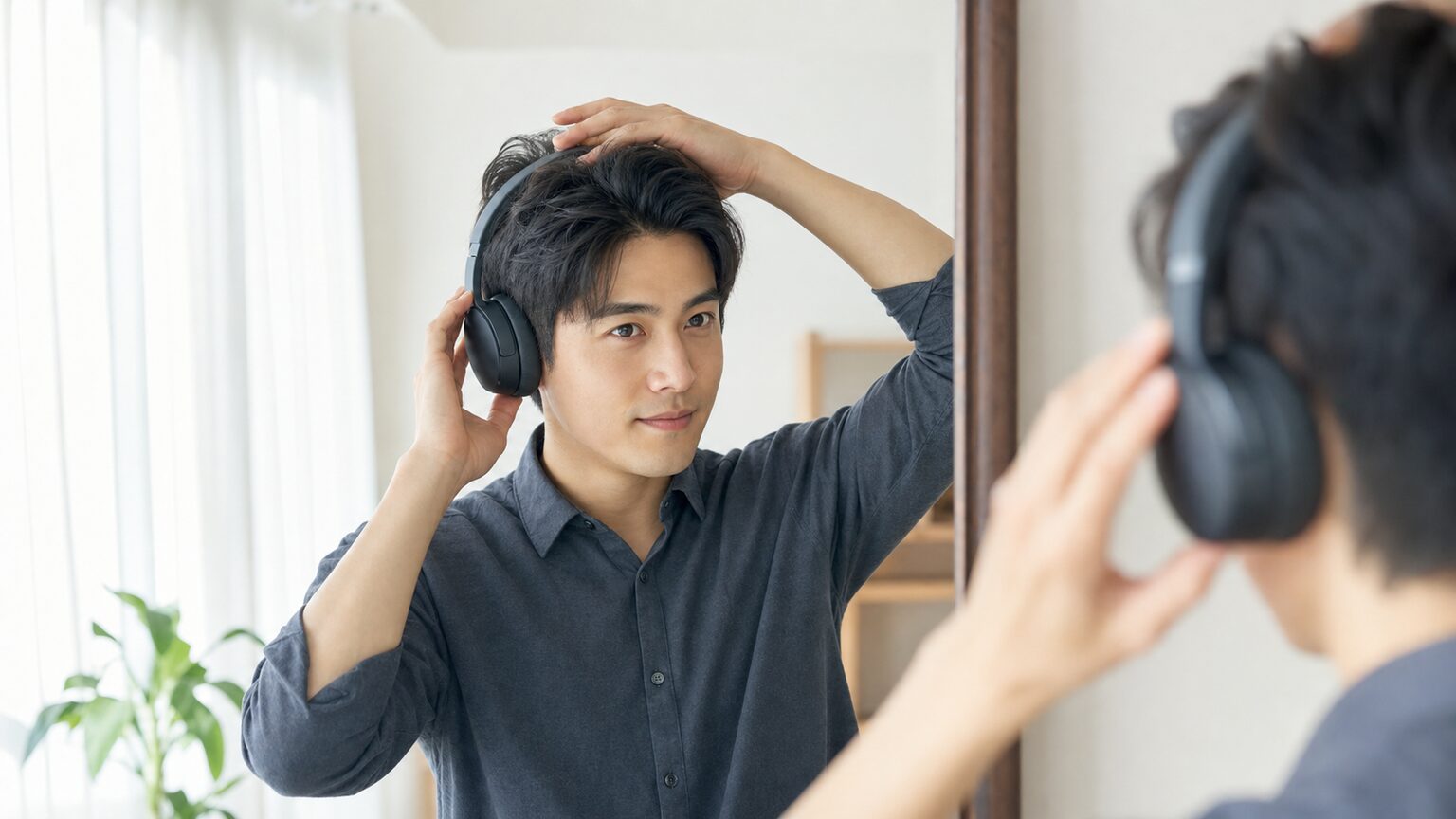 ヘッドホンで髪が潰れる悩みの解決策｜跡を残しにくい付け方とおすすめ候補