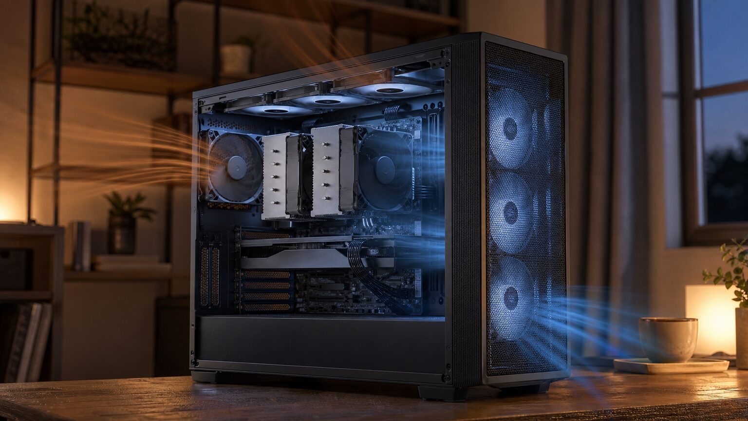 結論：Ryzen 9 9950X3Dの空冷は大型クーラーと通風設計が前提