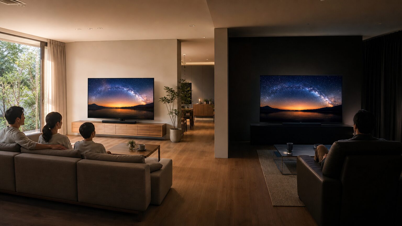 結論:LEDと有機ELの違いは視聴環境から選ぶ