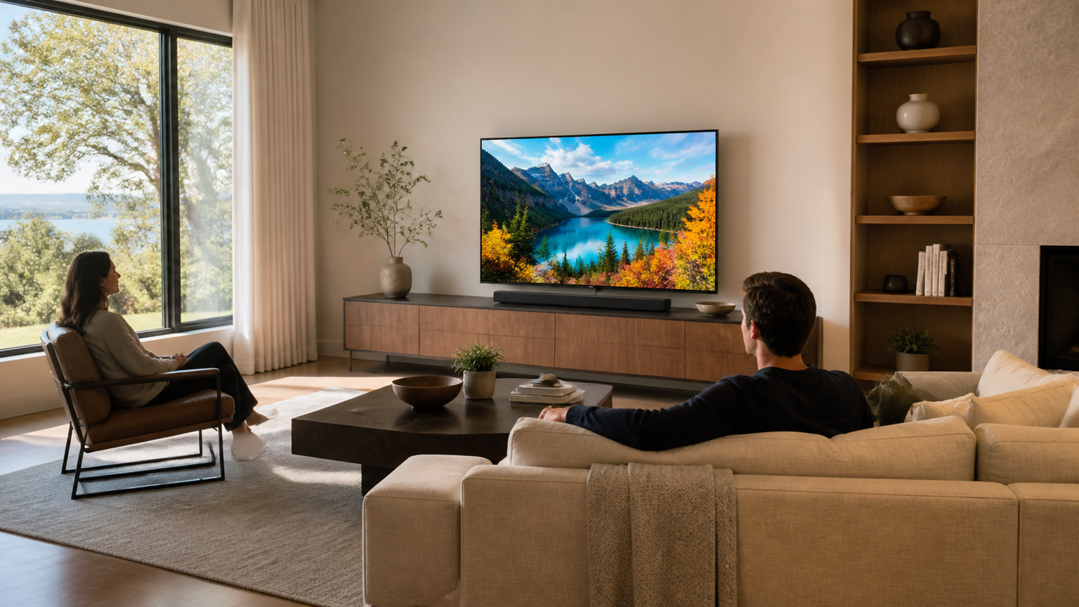 横から見ても快適に楽しむ。テレビの視野角が広いおすすめ機種と選び方