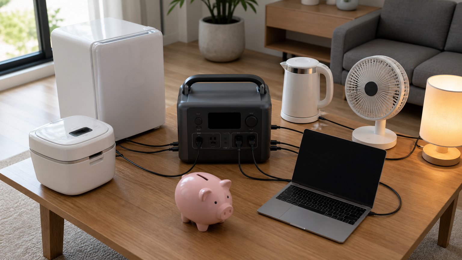 使える家電で迷わない｜ポータブル電源 1000w 何ができると費用の判断基準