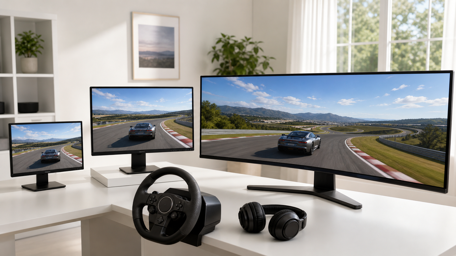 GT7用モニターで先に決めたいサイズ・解像度・表示設定