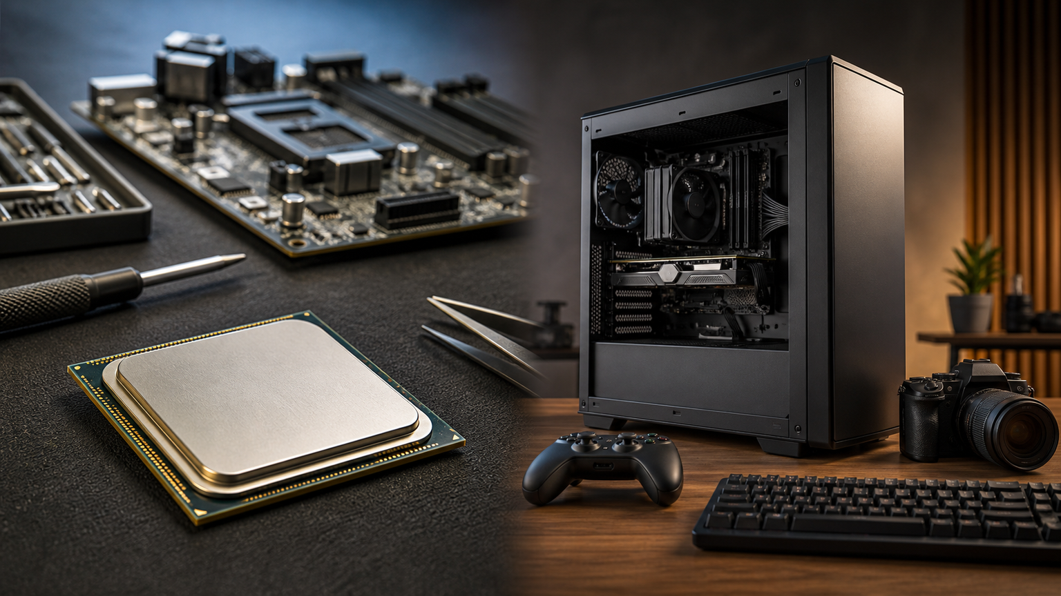 CPU単体とRyzen 7 5700X搭載PCを用途別に比較