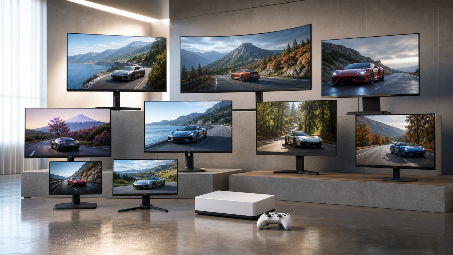 PS5版GT7に合わせやすいモニター10機種を用途別に比較