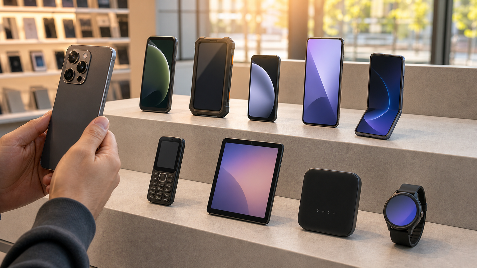 【厳選10アイテム】スマートフォン候補と用途違いの商品を見分ける比較