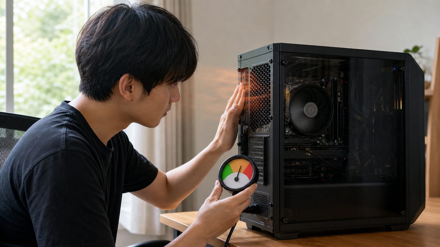 ゲーム中のCPU温度を正しく判断するための基準