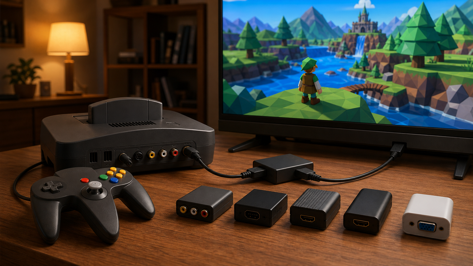 N64用HDMI変換おすすめ10選|映らない失敗を防ぐ選び方
