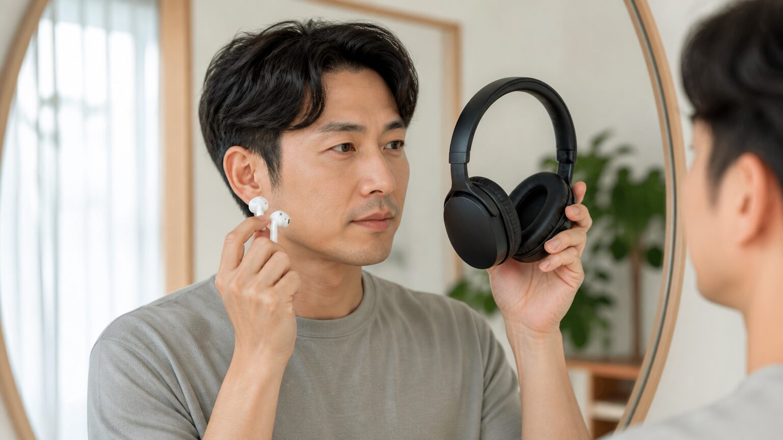 イヤホンとヘッドホンはどちらが耳に優しい？負担を減らす選び方と比較ポイント
