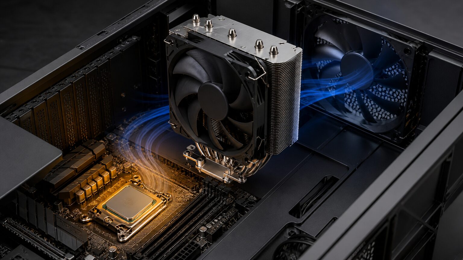 Ryzen 7 9700Xは空冷で十分?クーラー選びと温度管理の判断基準