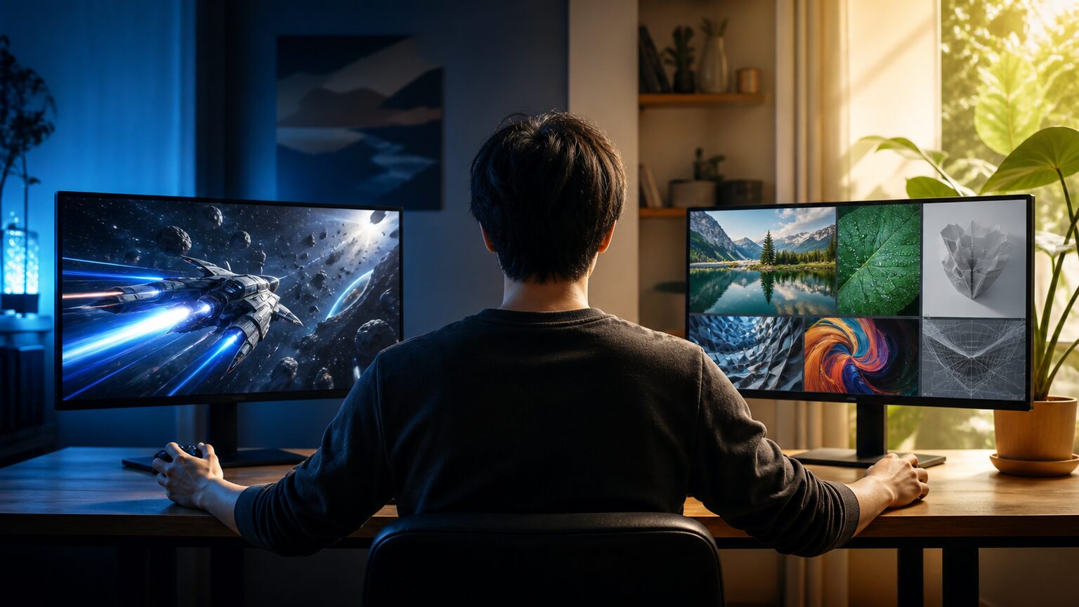 結論:WQHDと4Kはゲーム性能と作業領域のどちらを優先するかで選ぶ