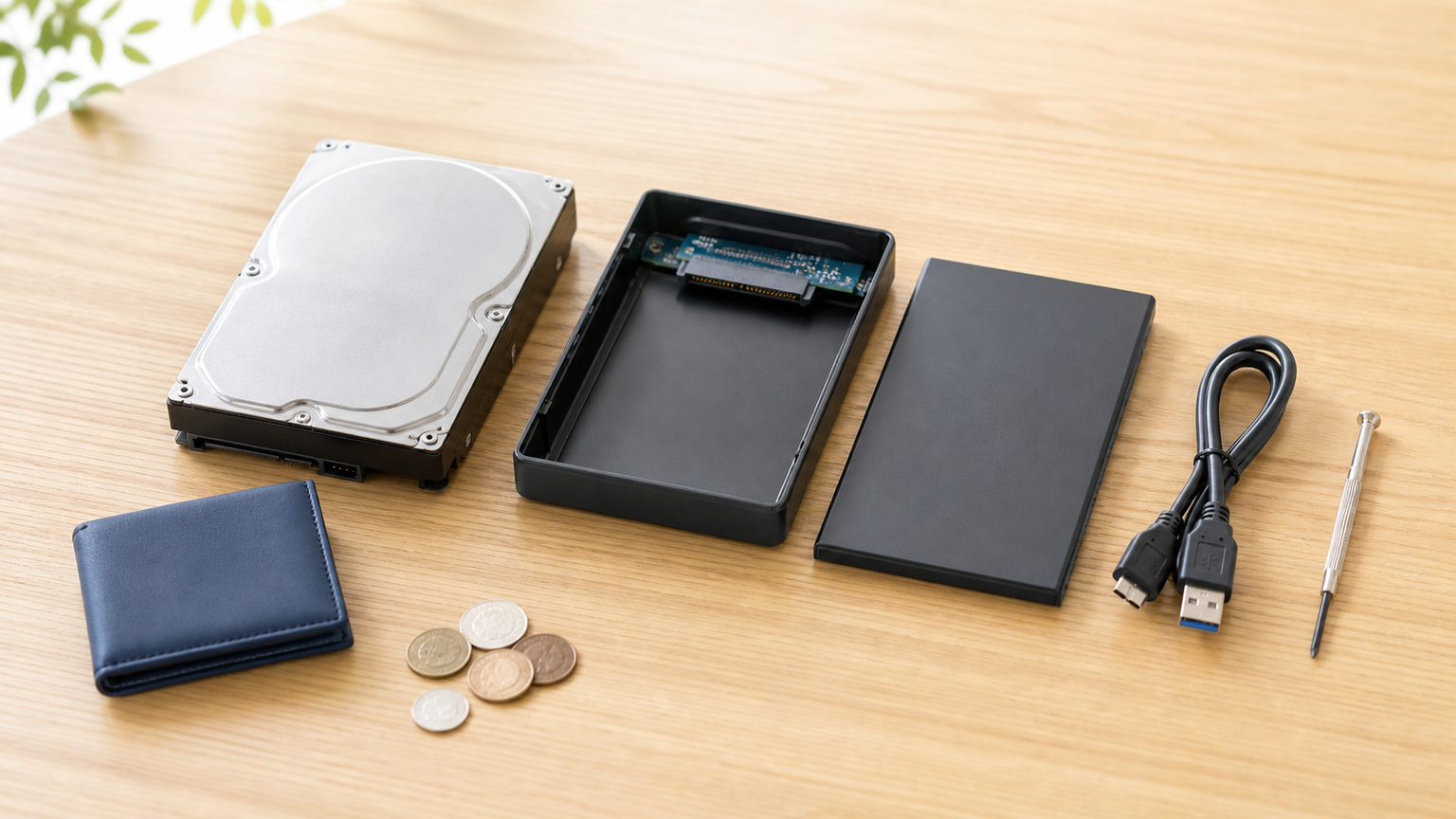 古いドライブを安全に再利用｜内蔵 HDD 外付け化のおすすめと費用の判断基準