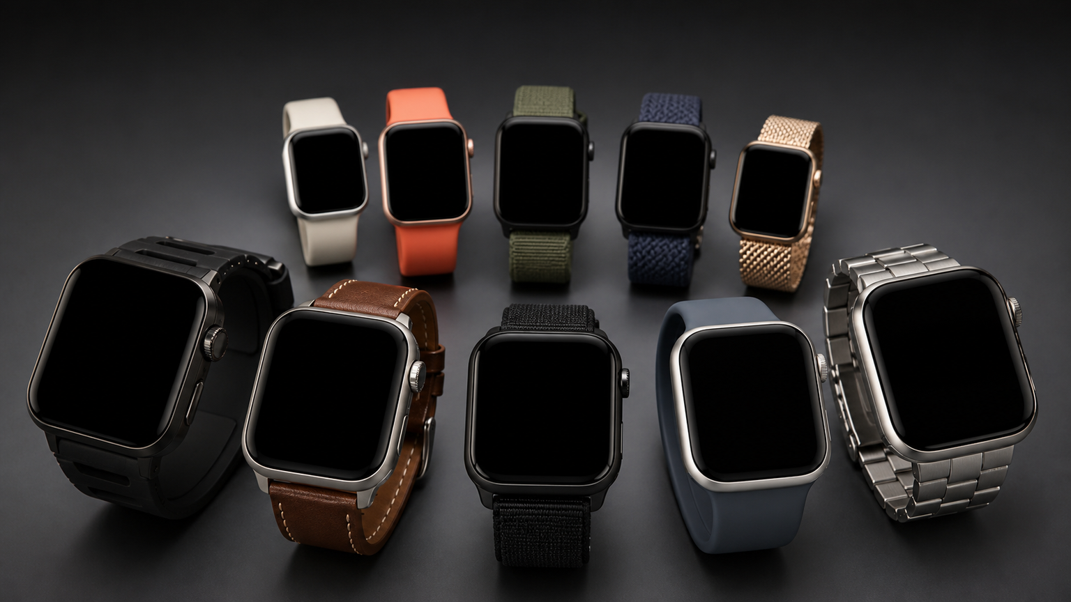 見やすさ・機能・装着感で比べるApple Watchとバンド10候補