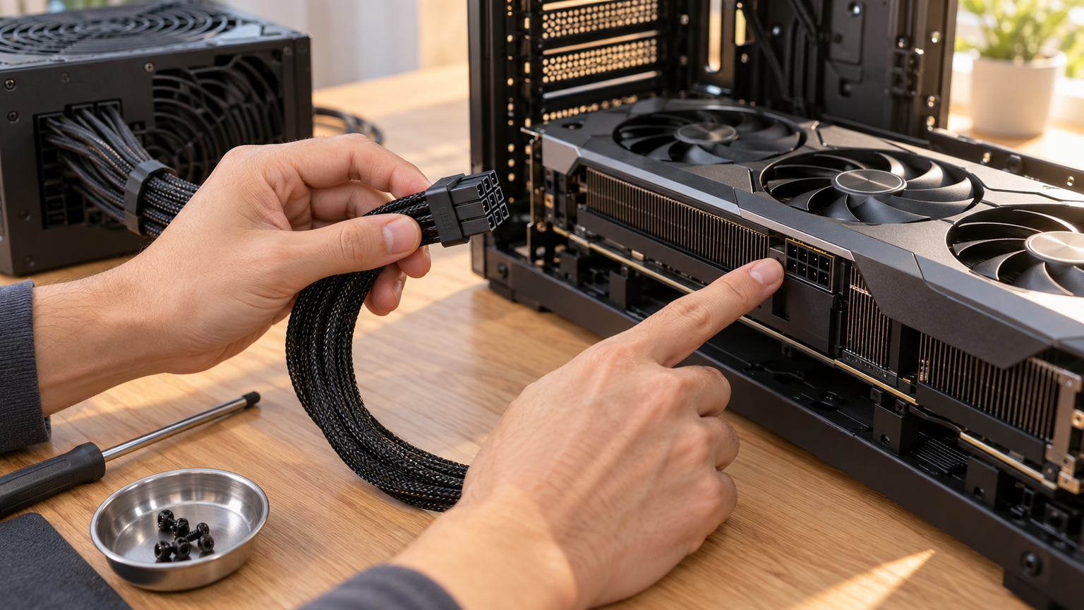 RTX 5070 Ti用電源の容量と接続条件を決める方法
