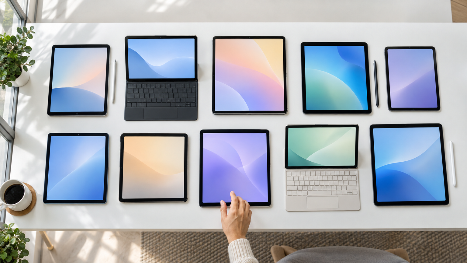 物理RAM 4GB・6GBタブレット10機種を比較