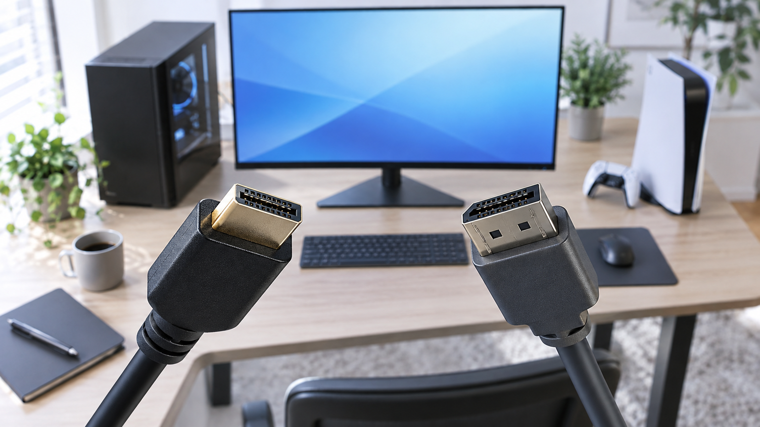 ディスプレイケーブルのHDMIとDisplayPortの違いは？用途別の選び方