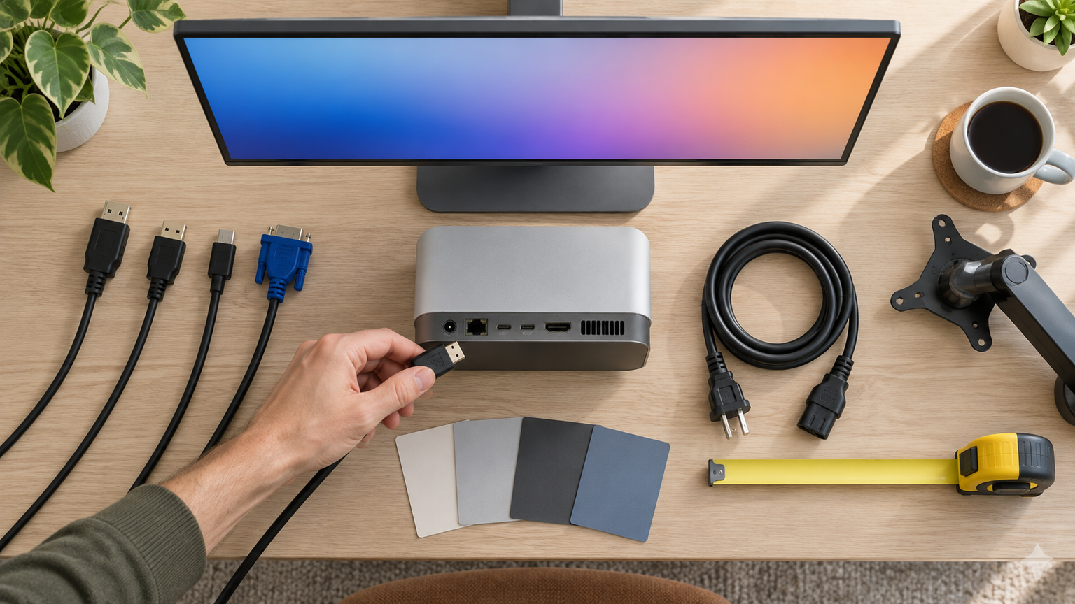 Mac miniに合うモニターの選び方と確認ポイント