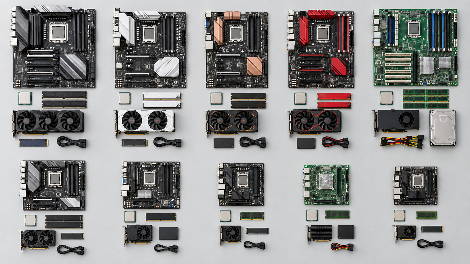 ASRockマザーボード10製品を互換性と装備で比較