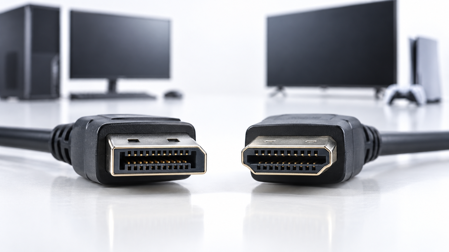 DisplayPortケーブルとHDMIケーブルの違いと選び方