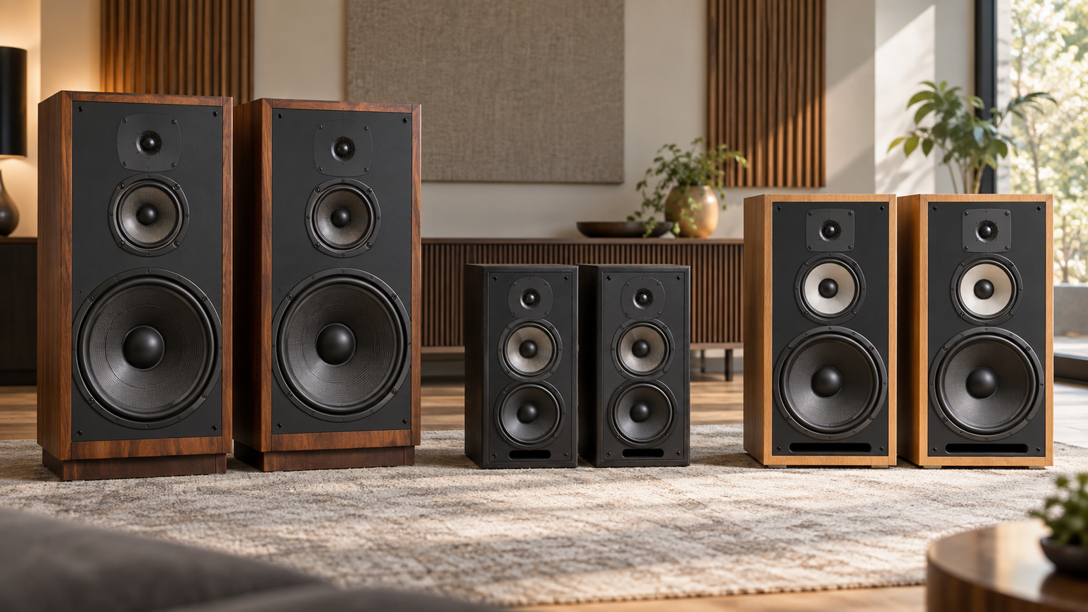 JBL 4312シリーズの違いは？4312G・4312M II・4312Dを比較