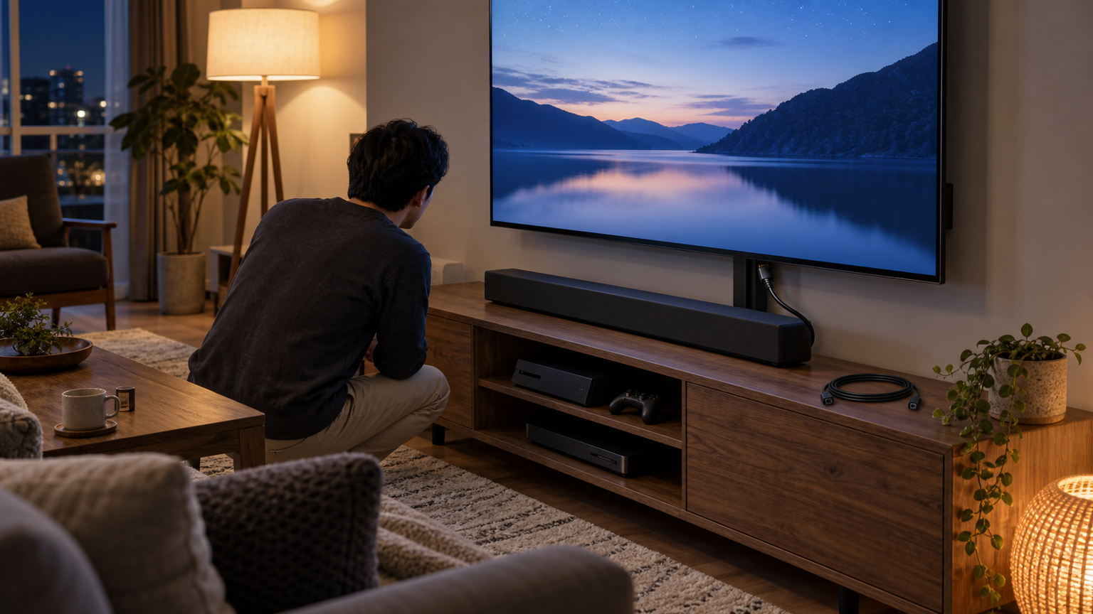 HDMI ARCと光デジタルはテレビ環境に合わせて決める