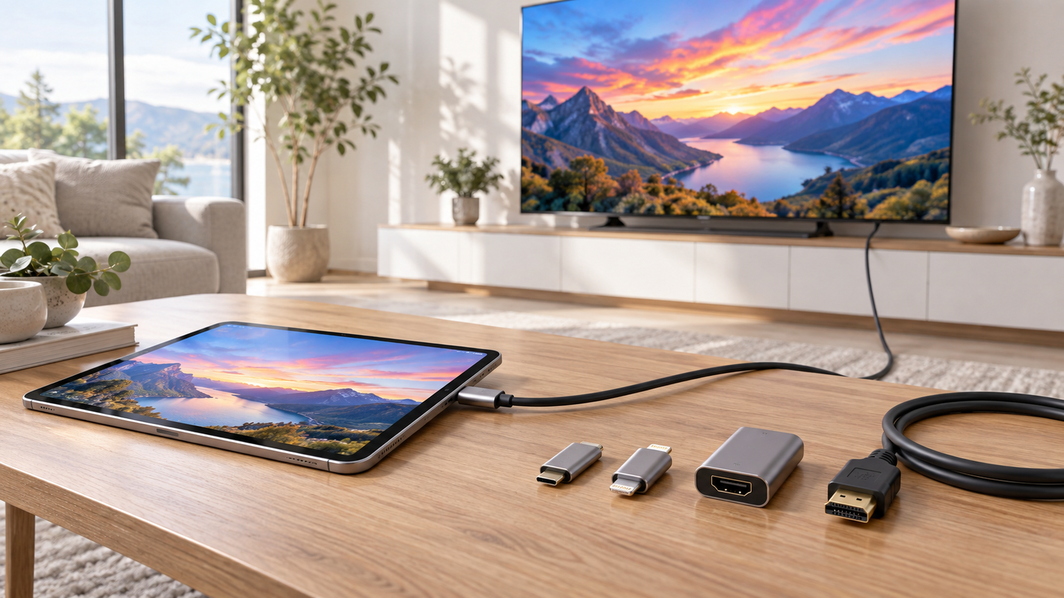 iPadのHDMI変換アダプターおすすめ10選｜端子別の選び方と接続方法
