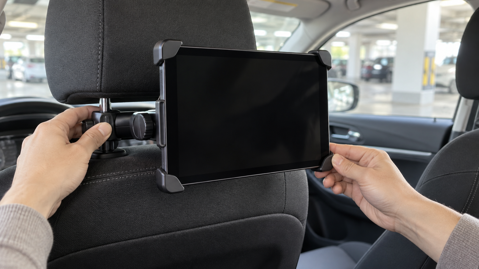iPadを車内へ安全に固定するための選び方