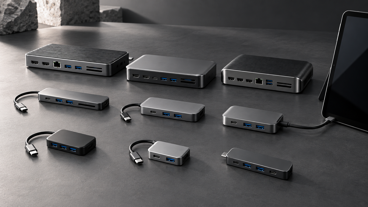 iPad対応USB-Cハブ10製品を用途別に比較