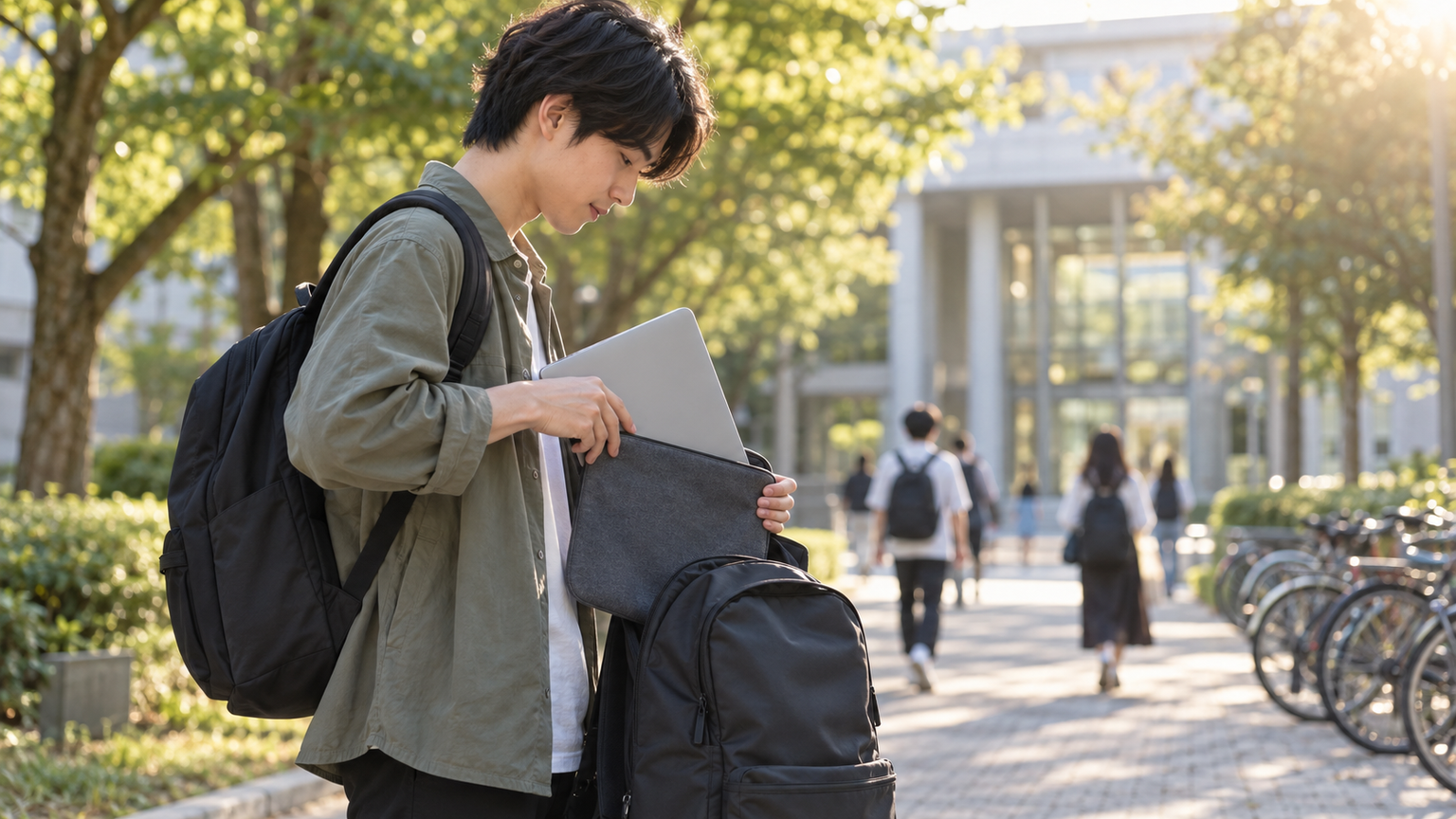 文系大学生は大学の条件と持ち運び方に合わせて選ぼう