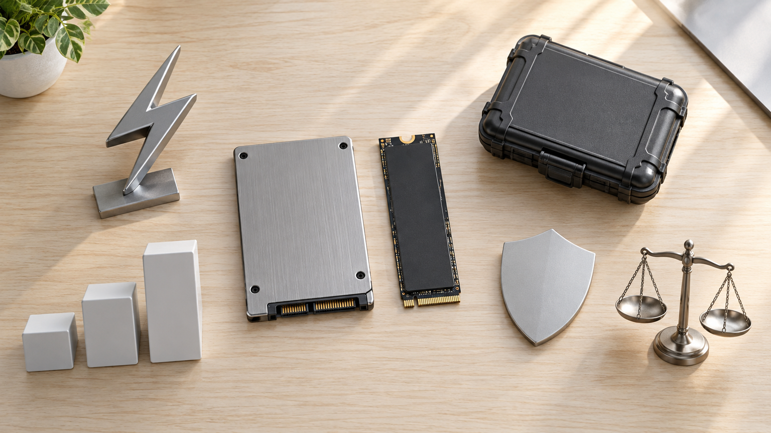 CrucialとSamsungのSSDを選ぶための判断基準