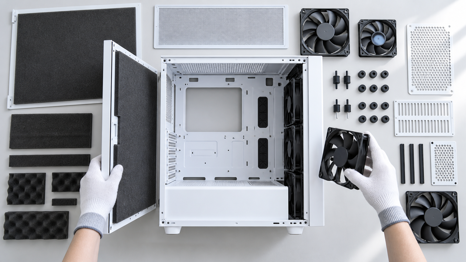 静かなPCケースを選ぶために確認したいこと