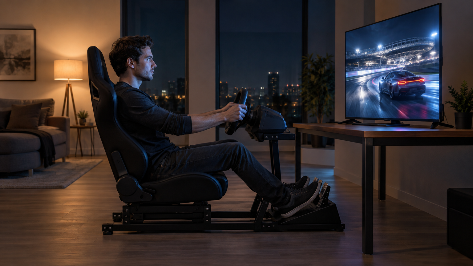 GT7の4Kモニターは距離と120Hz条件で決める