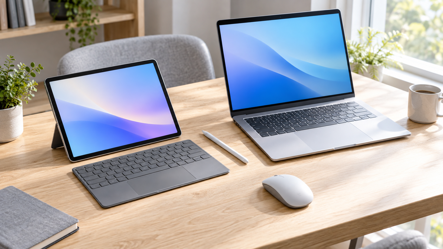 タブレットとノートパソコンの違いは？代わりに使える条件と選び方