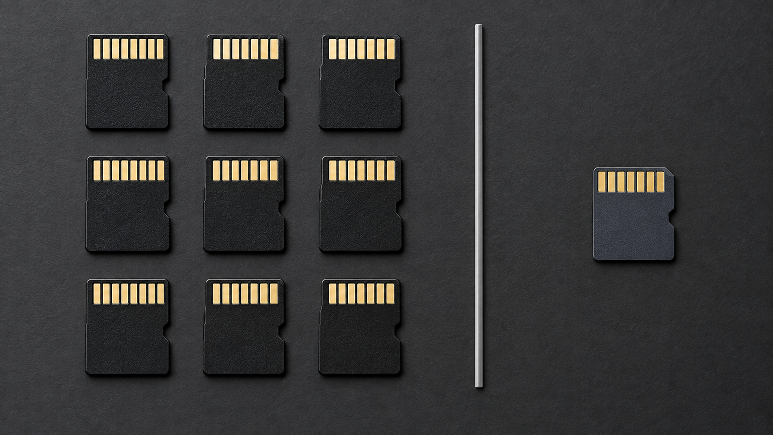 従来Switch向けmicroSDカード9製品とSwitch 2向け1製品を比較