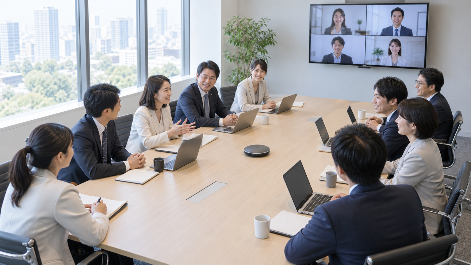 大人数のWeb会議におすすめのマイクは？対応人数と選び方を比較
