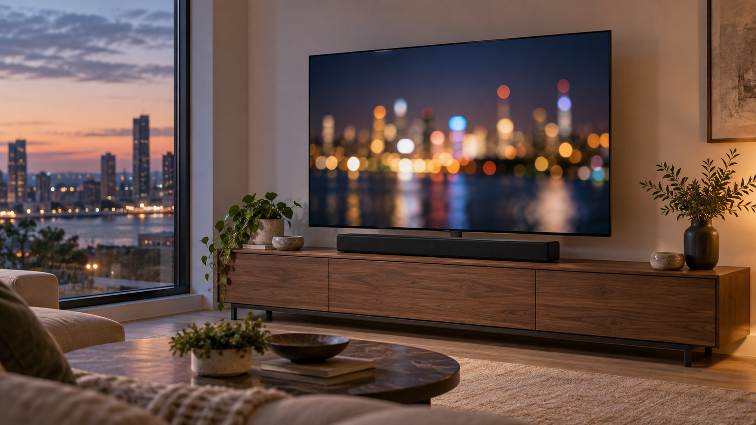 65インチテレビにおすすめのサウンドバーは？選び方と設置・接続の注意点