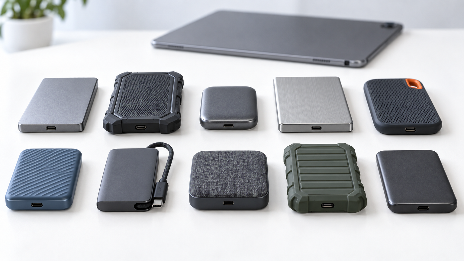 iPadで使いやすい外付けSSD10製品を比較